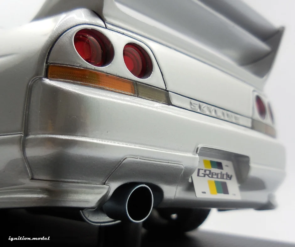 Ignition Model IG3131 1/18 GReddy Nissan GT-R BCNR33 R33 Silver Resin