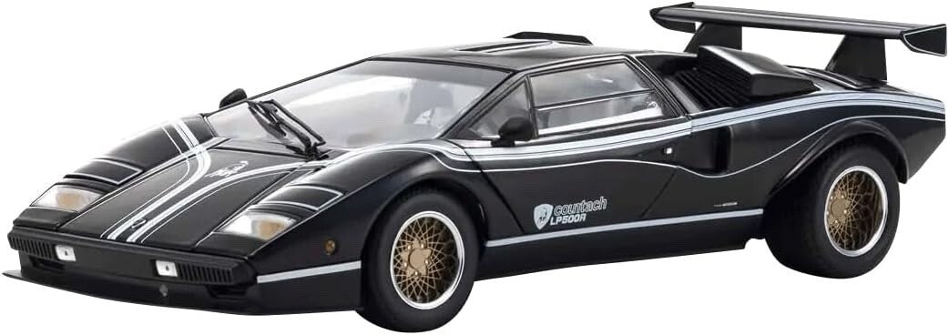 KYOSHO KS08320C 1/18 Lamborghini Countach LP500R Black [Diecast Model Car]