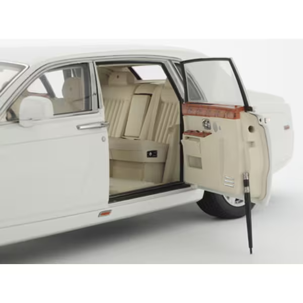 Kyosho KS08841EW2 – 1/18 Rolls-Royce Phantom EWB “English White” (Die-cast)