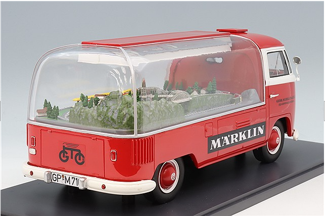 Schuco PRO.R18 SC450058300 1/18 Volkswagen T1 Marklin Promo Van Resin