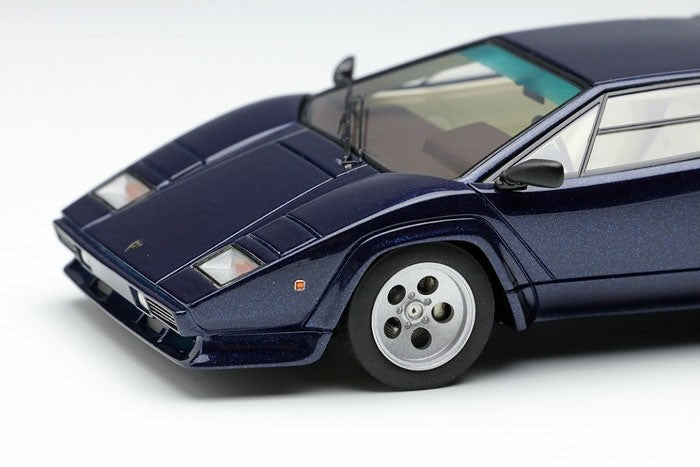 Make Up EIDOLON EM446C 1/43 Lamborghini Countach LP5000S Dark Blue 1982