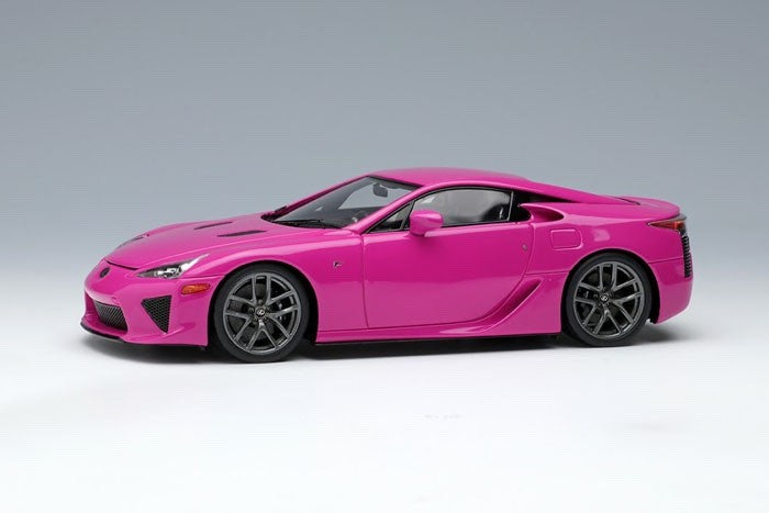 Make Up EIDOLON EM537G 1/43 Lexus LFA Passionate Pink Right-Hand Drive 2010