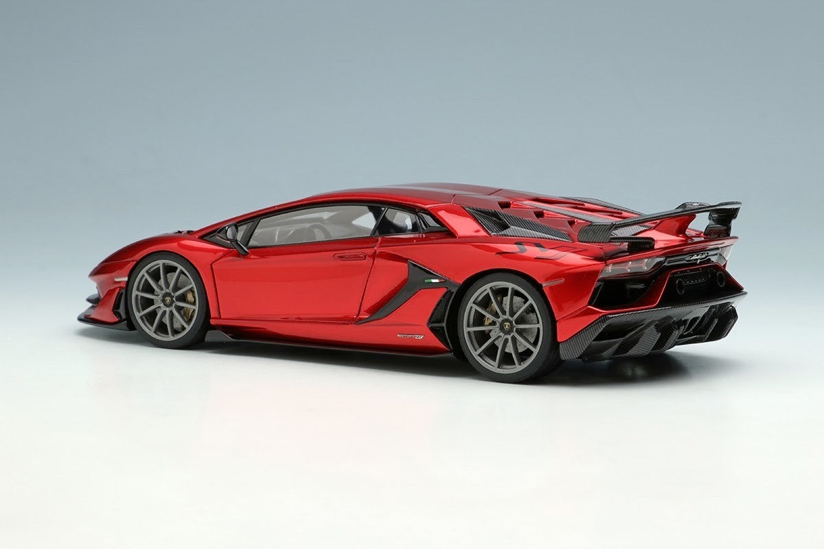 EIDOLON EM513A 1/43 Lamborghini Aventador SVJ 2018 Rosso Efesto Resin