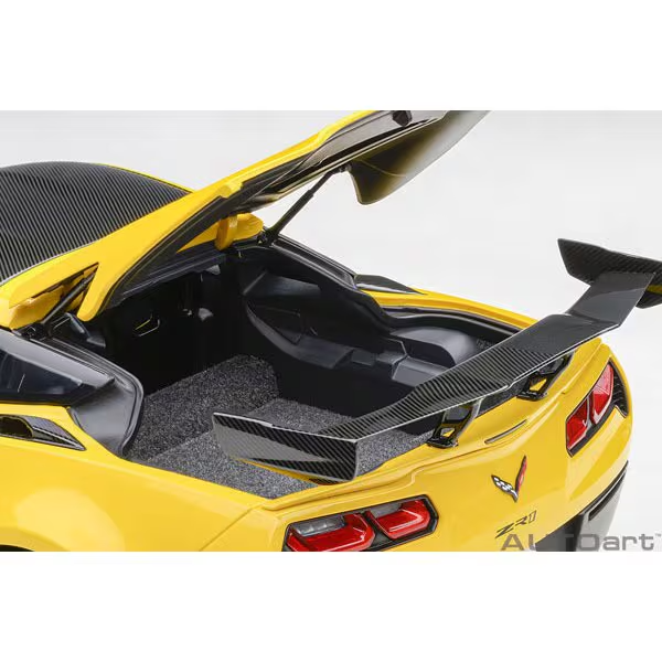 AUTOart 71278 1/18 Chevrolet Corvette C7 ZR1 (Yellow) Die-Cast Model Car