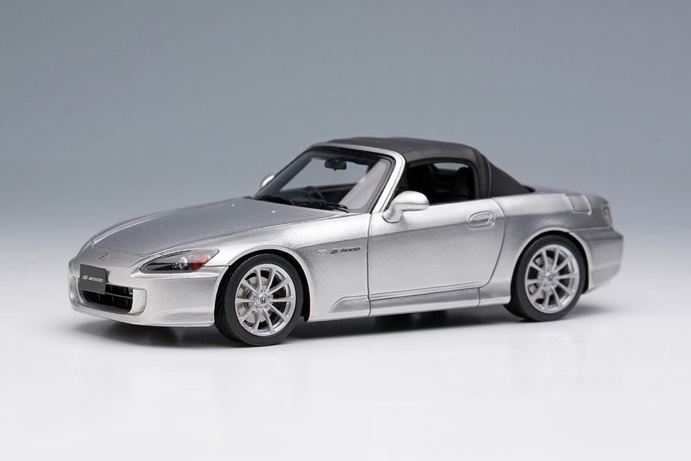 EIDOLON EM677G 1/43 Honda S2000 AP2 2005 Sebring Silver Metallic Ltd 50pcs