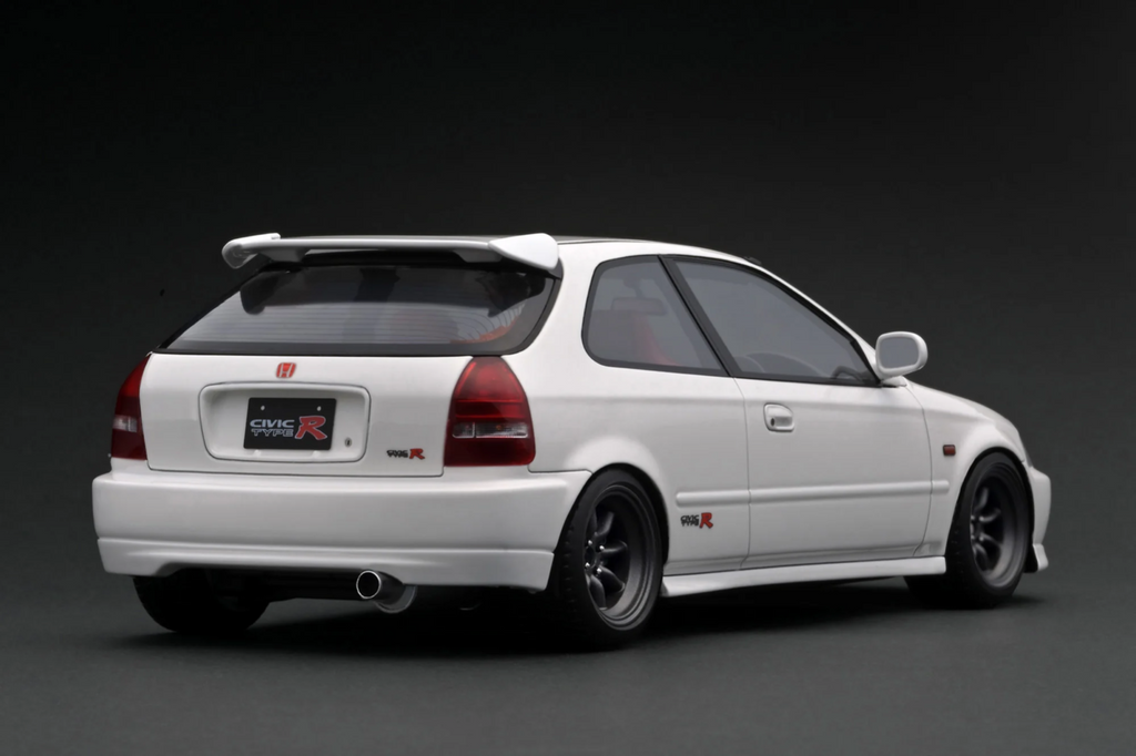 Ignition Model IG3542 1/18 Honda Civic Type R EK9 Watanabe White Resin