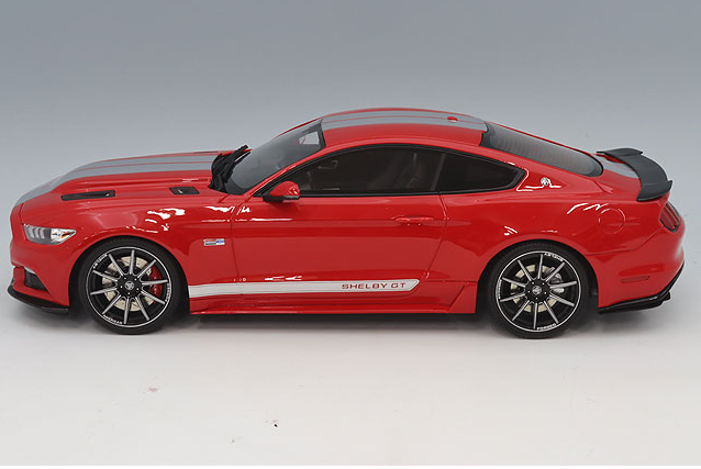 GT Spirit GTS149 1/18 Ford Mustang Shelby GT Red Silver Two-Tone