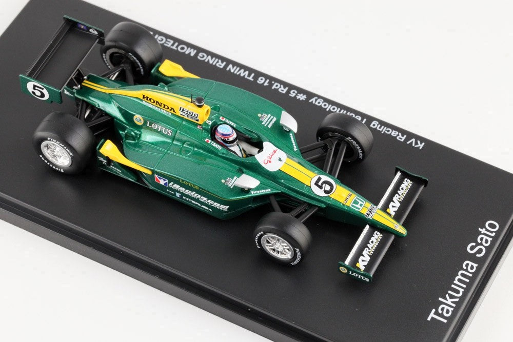 IXO 1/43 KV Racing Takuma Sato Indy Japan 300 Twin Ring Motegi 2010 Resin