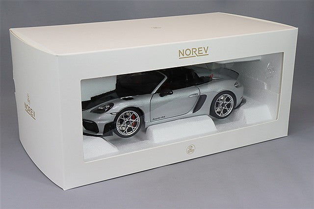 Norev NO187270 1/18 Porsche 718 Spyder RS 2023 Silver Die-cast