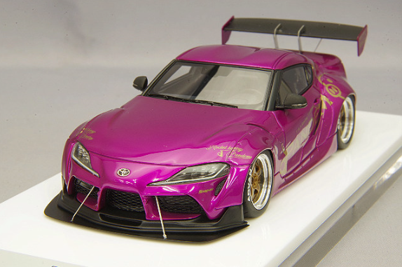 Make Up EIDOLON RB007C 1/43 Pandem GR Supra Ver1.5 Candy Purple Widebody 2019