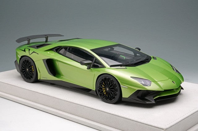 EIDOLON EML005G 1/18 Lamborghini Aventador LP750-4 SV 2015 Verde Ithaca Ltd 50pc