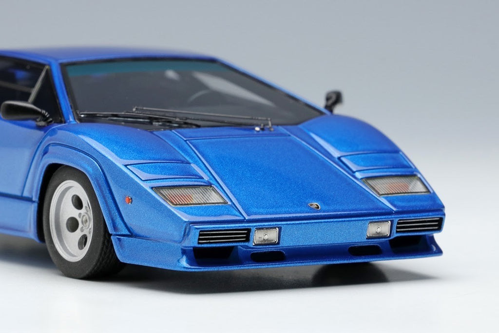 Make Up EIDOLON EM652C 1/43 Lamborghini Countach LP5000 QV Metallic Blue 1988
