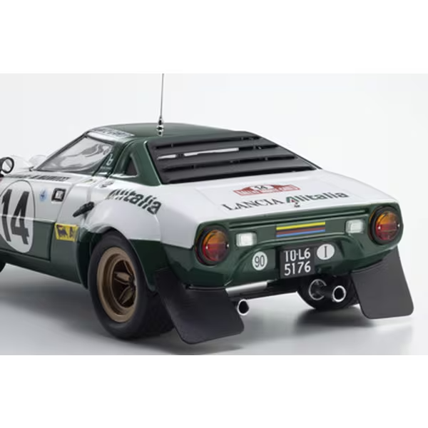 Kyosho KS08130E 1/18 Lancia Stratos HF Monte Carlo 1975 Diecast