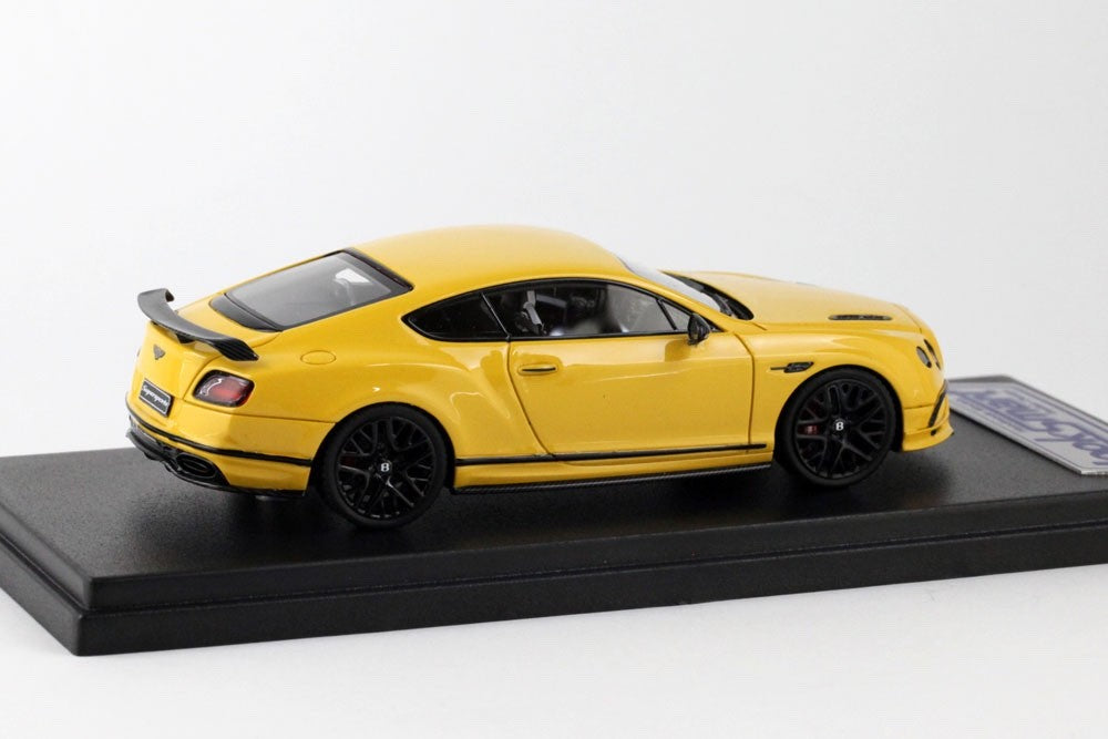 Looksmart LSBT12C 1/43 Bentley Continental Supersports 2017 Monaco Yellow Resin