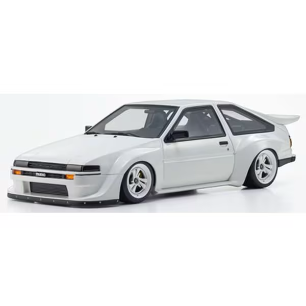 Kyosho KSR18070W 1/18 Toyota Sprinter Trueno AE86 Khyzyl Saleem White