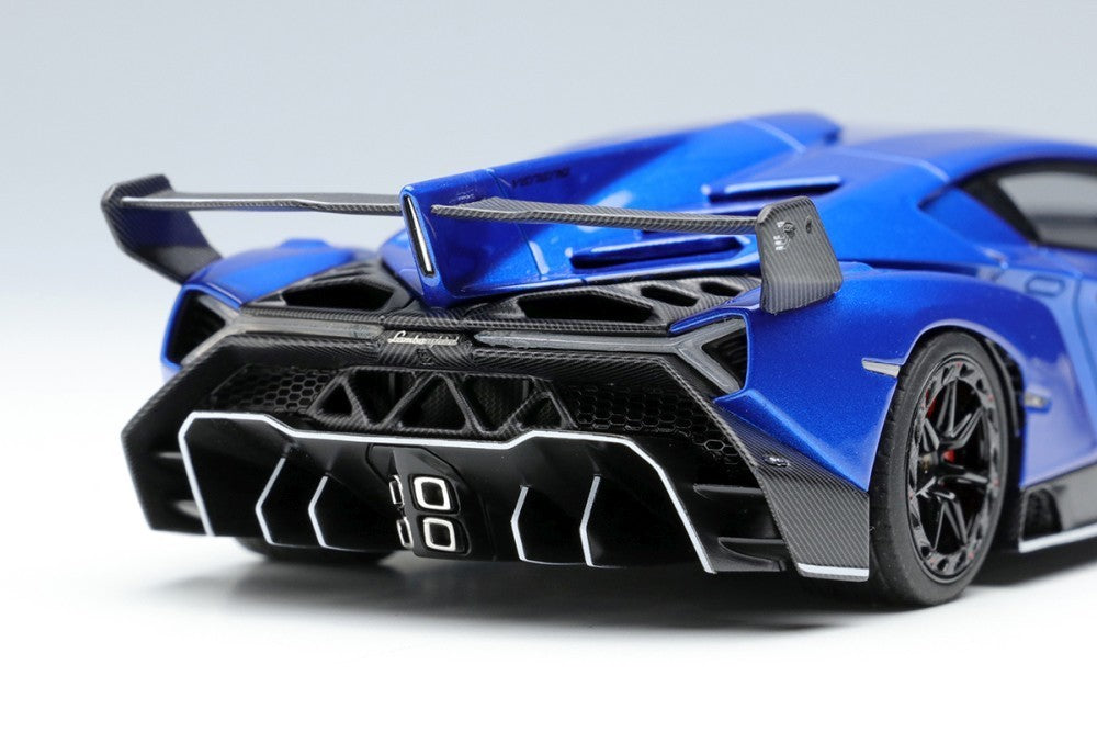 EIDOLON EM449H 1/43 Lamborghini Veneno 2013 Blu Nethuns Resin
