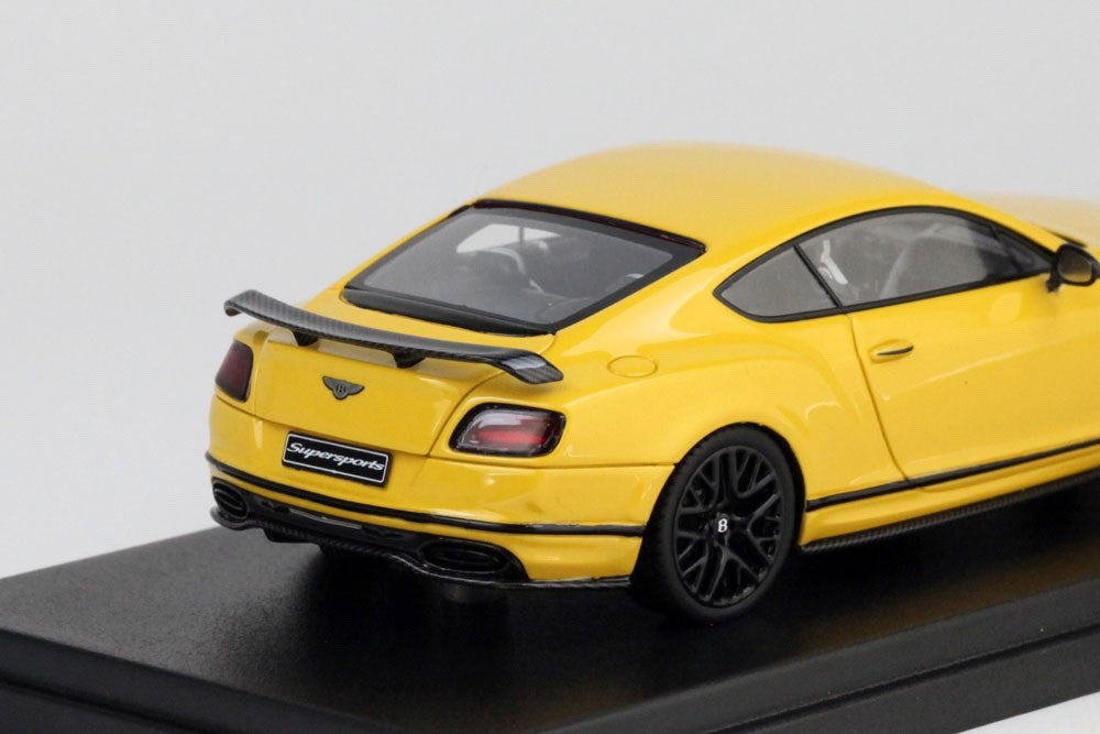 Looksmart LSBT12C 1/43 Bentley Continental Supersports 2017 Monaco Yellow Resin