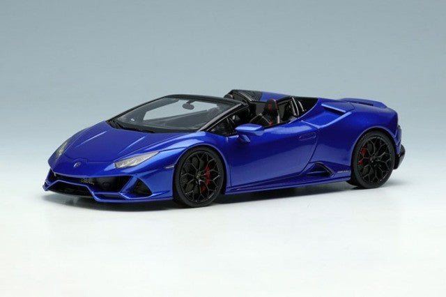 EIDOLON EM523A 1/43 Lamborghini Huracan EVO Spyder 2019 Blu Sideris Ltd 100pcs