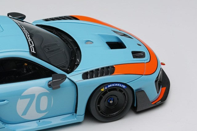 EIDOLON EM726B 1/43 Porsche 935/19 2019 Gulf Blue / Orange Stripe