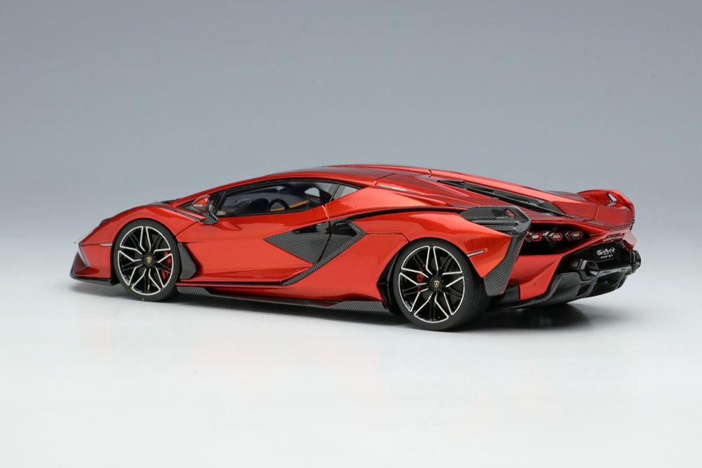 EIDOLON EM533C 1/43 Lamborghini Sian FKP37 2019 Arancio Bruciato Limited 80pcs