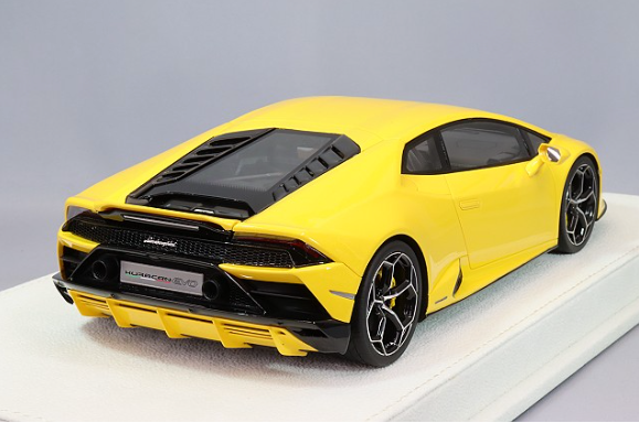 Make Up EIDOLON EML031D 1/18 Lamborghini Huracan EVO Pearl Yellow Asir Wheels