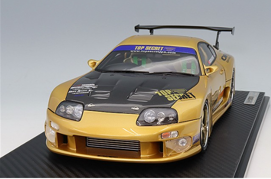 Ignition Model IG3743 1/18 Top Secret GT300 Supra A80 Gold