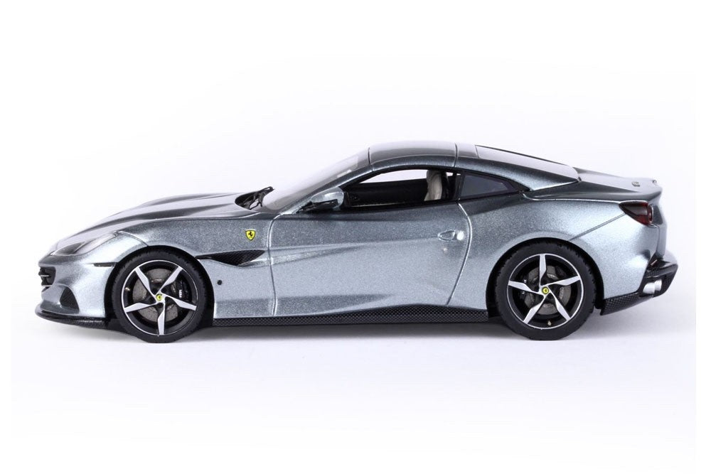 BBR BBRC250A 1/43 Ferrari Portofino M Closed Roof Grigio Titanio Metal Ltd 24pcs