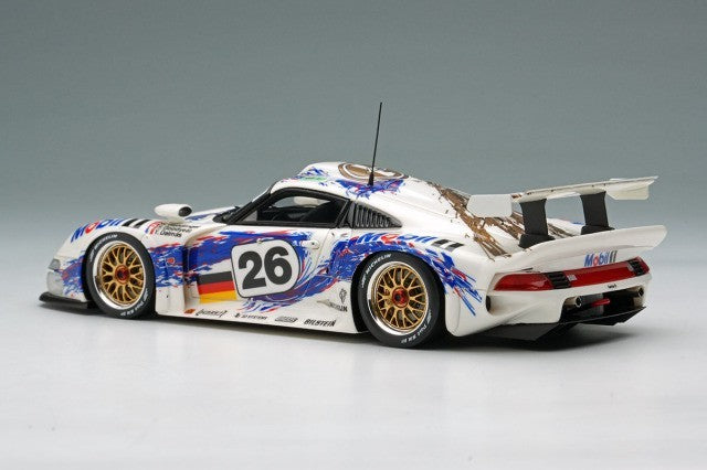 EIDOLON EM328B 1/43 Porsche 911 GT1 Le Mans 24h 1996 No.26 3rd