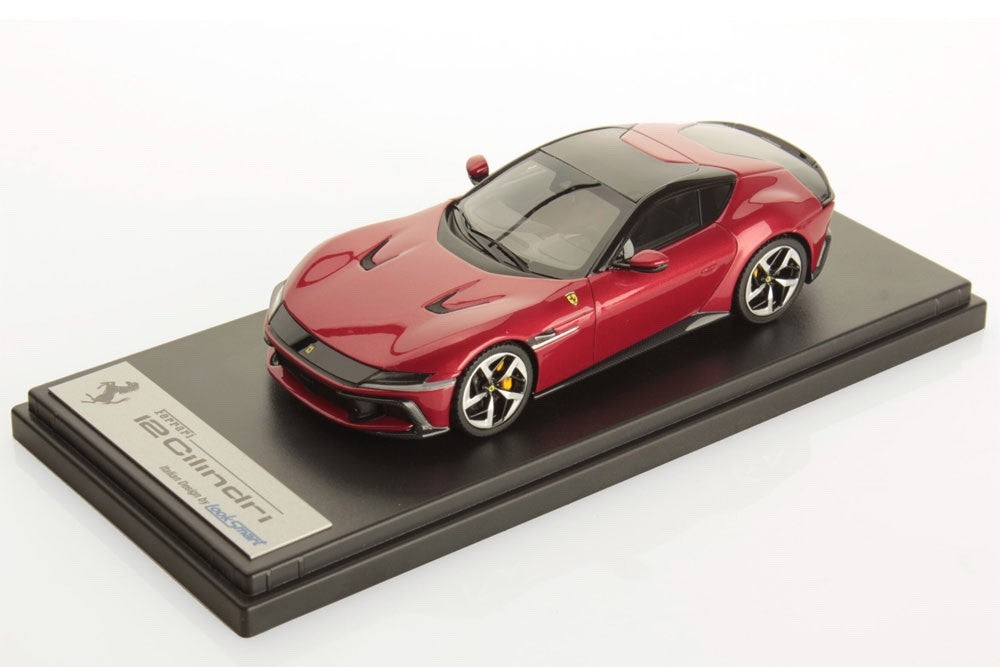 Looksmart LS553A 1/43 Ferrari 12 Cilindri 2024 Rosso Imola Red Coupe Resin
