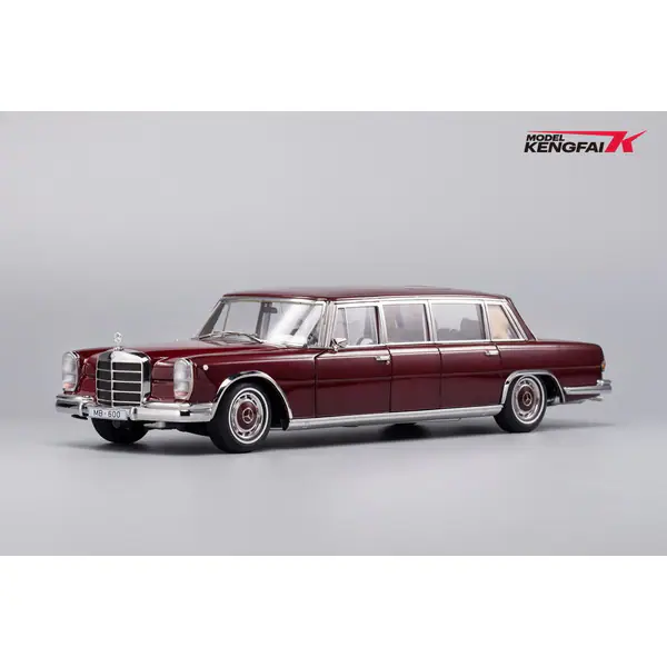 KENGFai TK-KF029-2 1/18 Mercedes-Benz Pullman Pearl Jujube Red Diecast Model Car