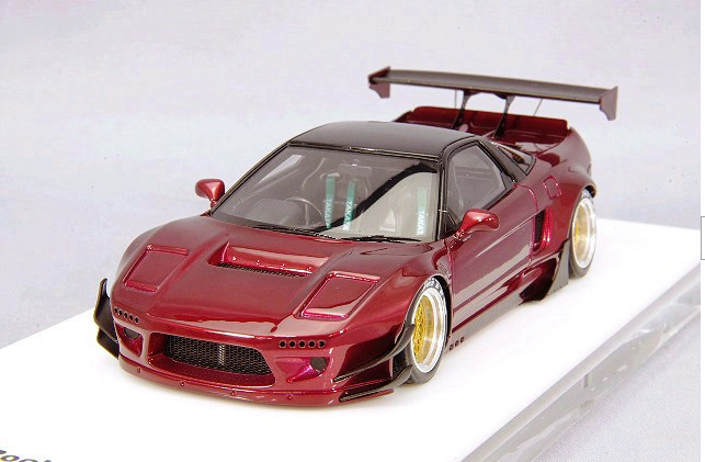 Make Up EIDOLON MZE008 1/43 Rocket Bunny Honda NSX Wine Red Metallic Limited