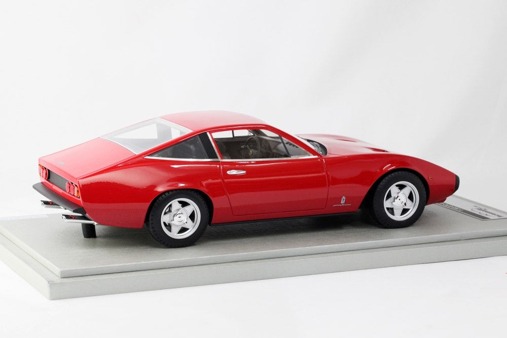 Tecno Model TM18-92A 1/18 Ferrari 365 GTC/4 1971 Rosso Corsa Black Int Resin Ltd