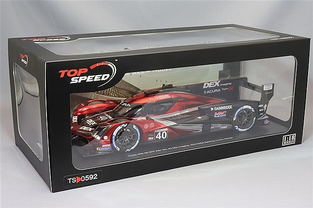 TOP Speed TS0592 1/18 Acura ARX-06 GTP IMSA Sebring 12 Hour 2024 Winner #40