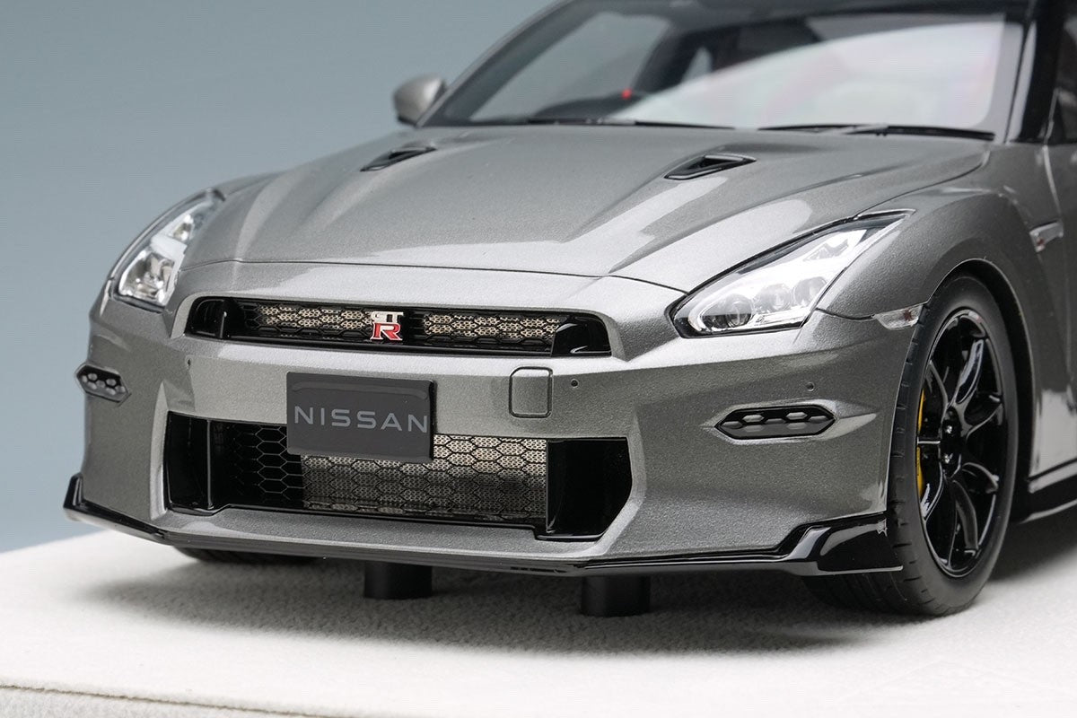 EIDOLON EML084E 1/18 Nissan GT-R NISMO T-spec Track Edition 2024 Dark Metal Gray