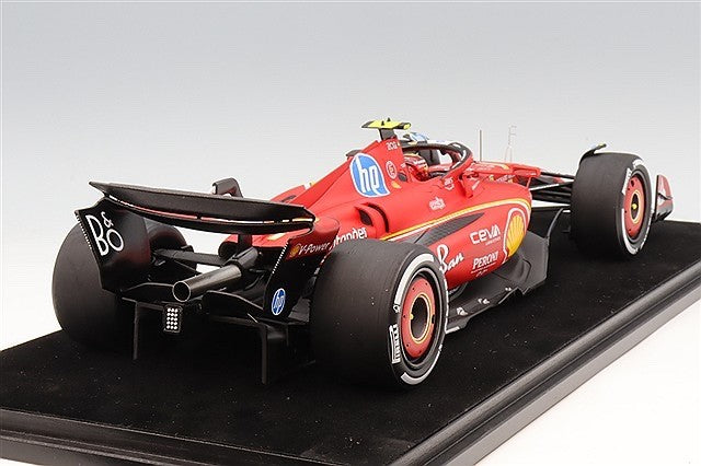 Looksmart LS18F1071 1/18 Ferrari SF-24 F1 Abu Dhabi GP 2024 2nd #55 Sainz