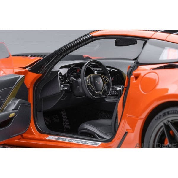 AUTOart 71279 1/18 Chevrolet Corvette C7 ZR1 Orange Composite Die-Cast