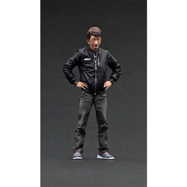 ignition model IG3383 1:18 TOP SECRET Fairlady Z RZ34 With Mr. Smokey Nagata JDM