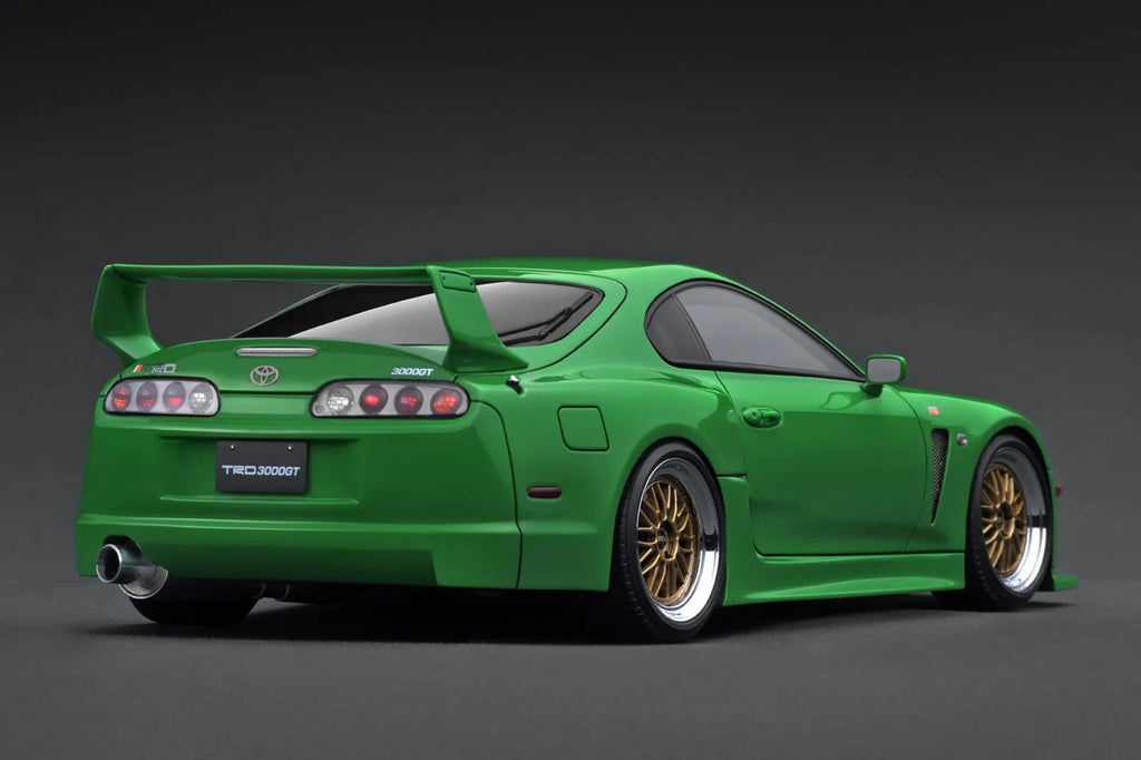 Ignition Model IG3603 1/18 Toyota Supra A80 TRD 3000GT Green Resin