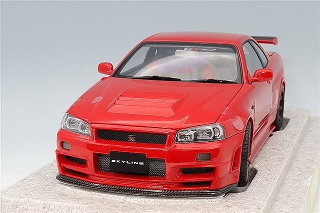 MOTORHELIX FS-M83411 1/18 Nissan Skyline GT-R R34 Active Red
