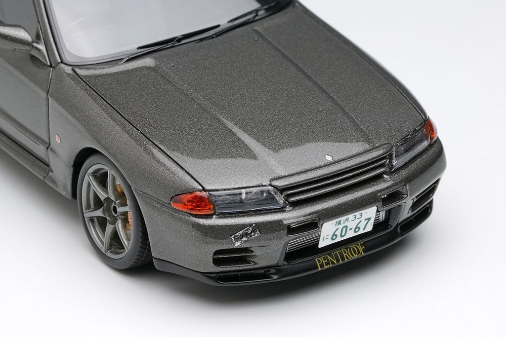 EIDOLON EM784 1/43 Nissan Skyline GT-R BNR32 by Hiroshi Tamura Gangray Metallic