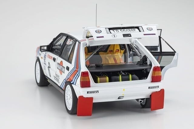 Kyosho KS08960A 1/18 Lancia Delta HF 4WD Monte Carlo Team Lancia Martini 1987 #6