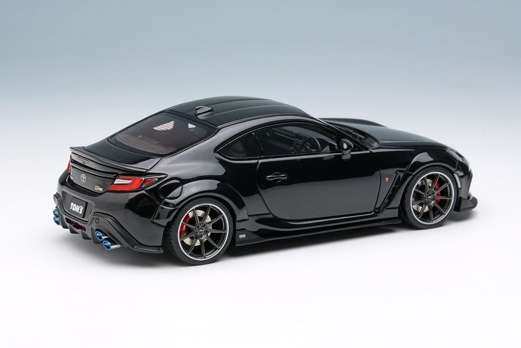 Make Up EIDOLON EM725H 1/43 TOM'S GR86 Wide Body 2022 Crystal Black Silica