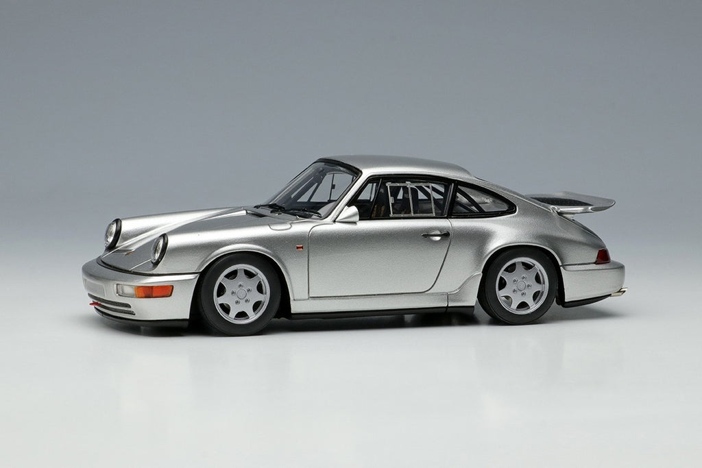 Make Up VISION VM164D 1/43 Porsche 911 964 Carrera 4 Lightweight 1990 Silver