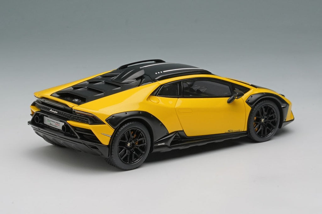 EIDOLON EM738G 1/43 Lamborghini Huracan Sterrato 2024 Giallo Inti Stripe Resin