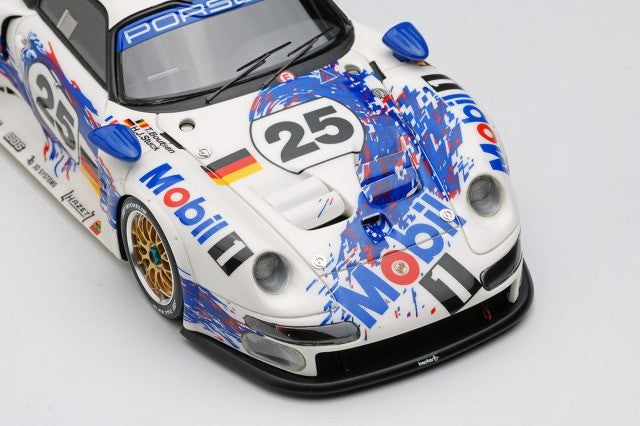 EIDOLON EM328A 1/43 Porsche 911 GT1 Le Mans 1996 No.25 2nd Place