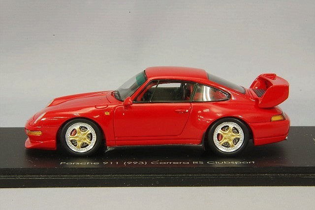 Spark CA04315013CN 1/43 Porsche 911 993 Carrera RS Clubsport Red