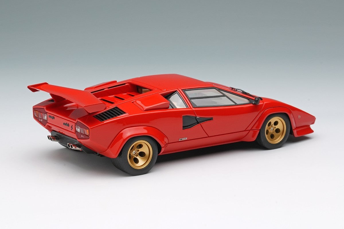 Make Up EIDOLON EM432M 1/43 Lamborghini Countach LP400S 1980 Rear Wing Red