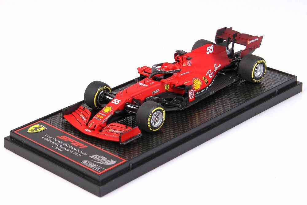 BBR BBRC260B 1/43 Ferrari SF21 Emilia Romagna GP Imola 2021 Sainz Ltd 240pcs