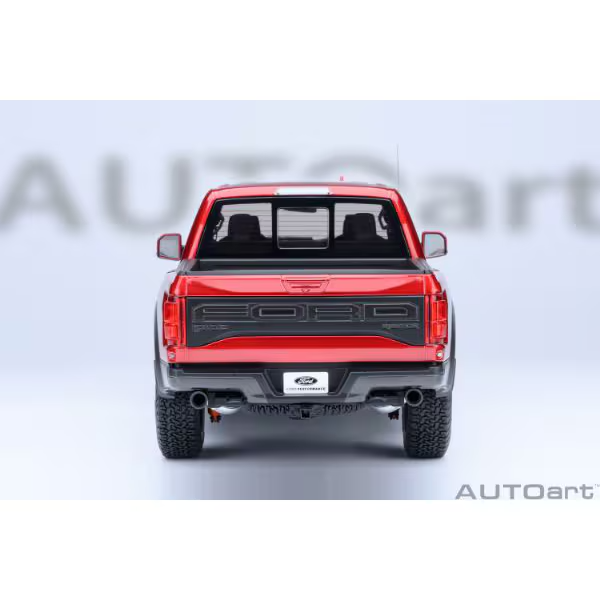 AUTOart 72948 1/18 Ford F-150 Raptor SuperCrew 2019 Red Diecast