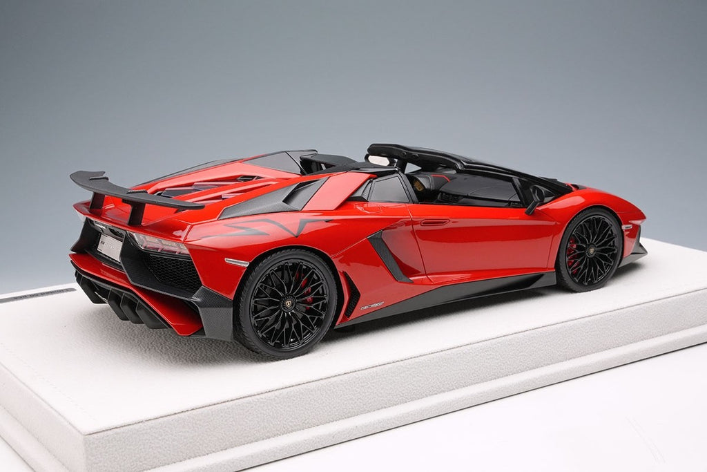 EIDOLON EML007E 1/18 Lamborghini Aventador LP750-4 SV Roadster 2015 Rosso Bia